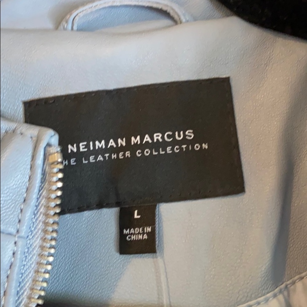 Neiman Marcus Leather Jacket - Picture 3 of 4